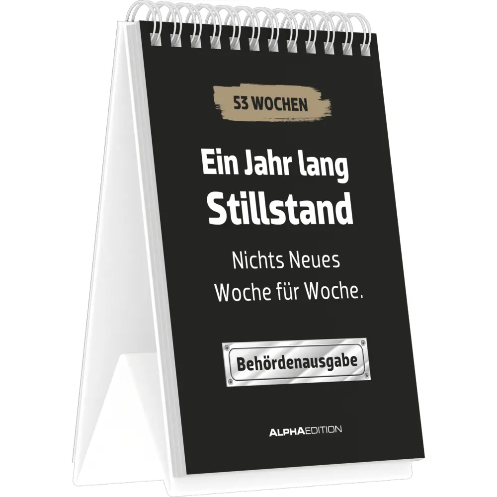 Cover: 4069095005129 | Ein Jahr lang Stillstand - nichts Neues Woche für Woche -...
