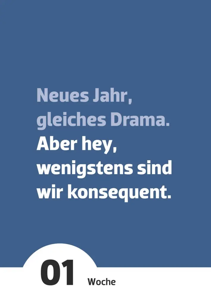 Rückseite: 4069095005129 | Ein Jahr lang Stillstand - nichts Neues Woche für Woche -...