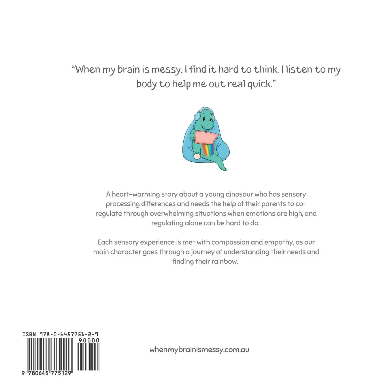 Rückseite: 9780645775129 | When My Brain Is Messy | Tania M Wieclaw | Taschenbuch | Englisch