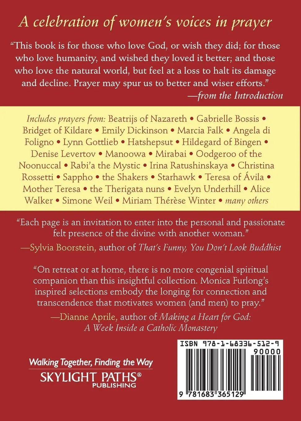 Rückseite: 9781683365129 | Women Pray | Monica Furlong | Taschenbuch | Englisch | 2004