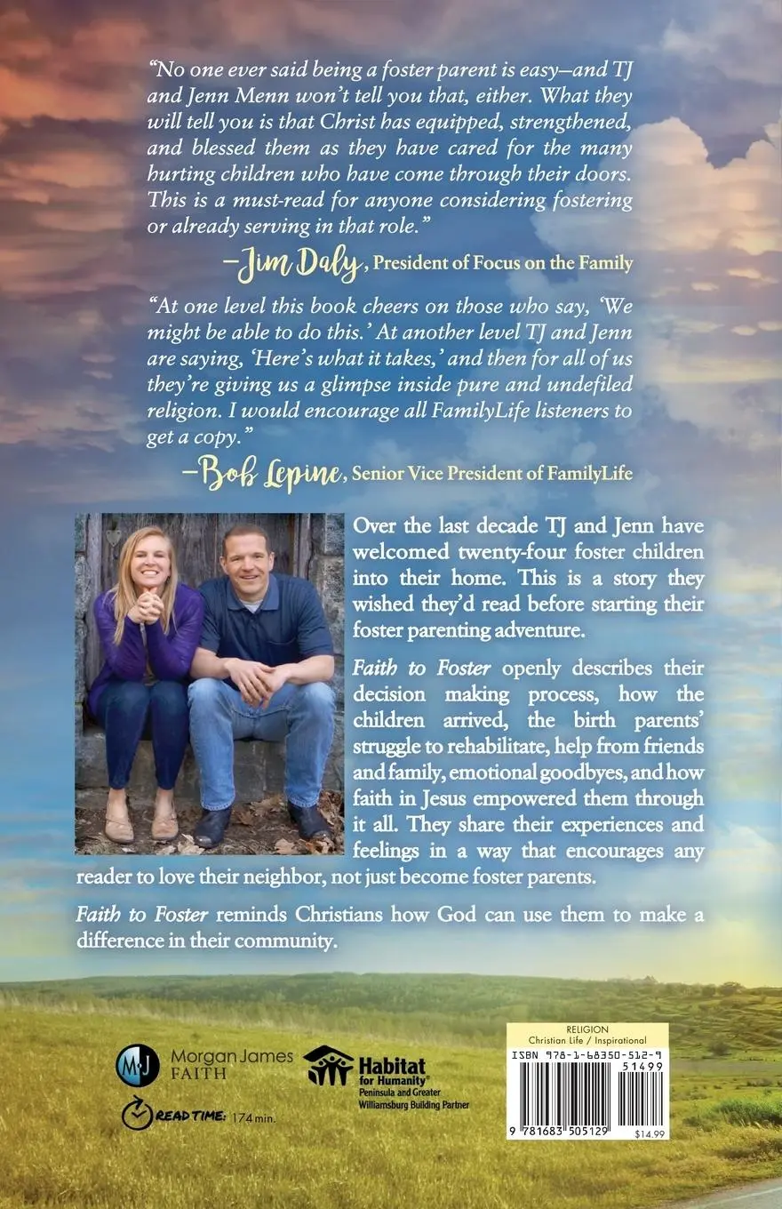 Rückseite: 9781683505129 | Faith to Foster | An All-American Story of Loving the Least of These