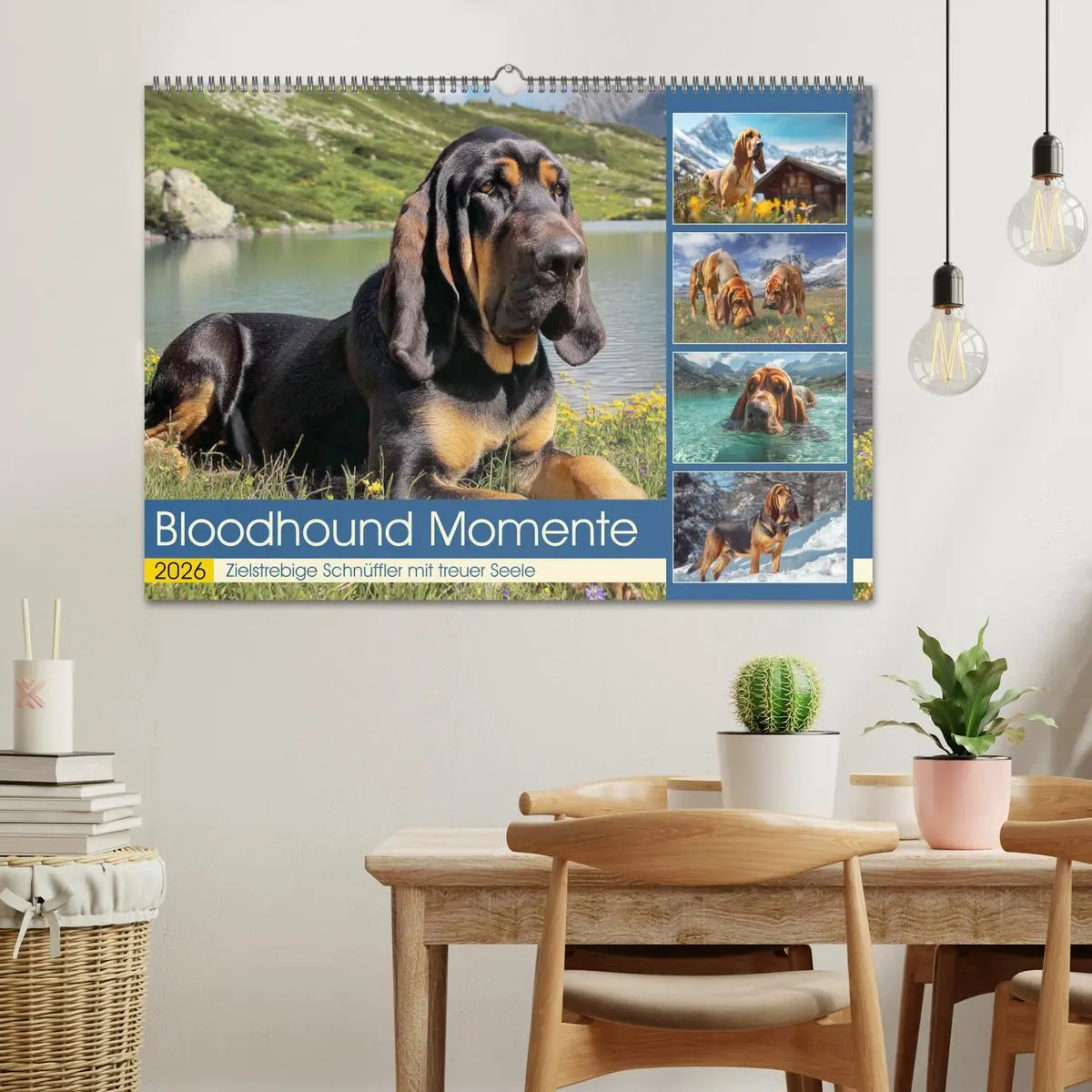 Bild: 9783457825129 | Bloodhound Momente. Zielstrebige Schnüffler mit treuer Seele...