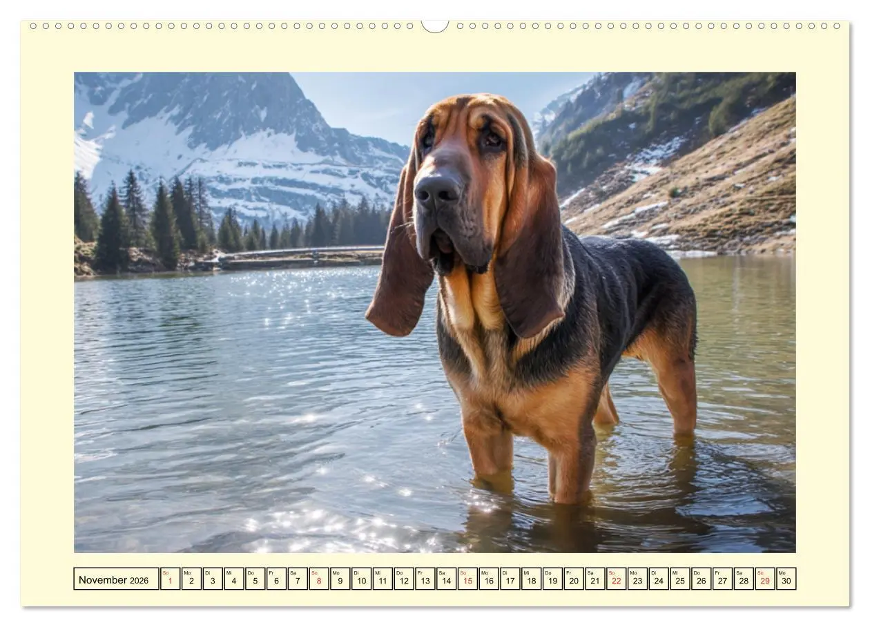 Bild: 9783457825129 | Bloodhound Momente. Zielstrebige Schnüffler mit treuer Seele...