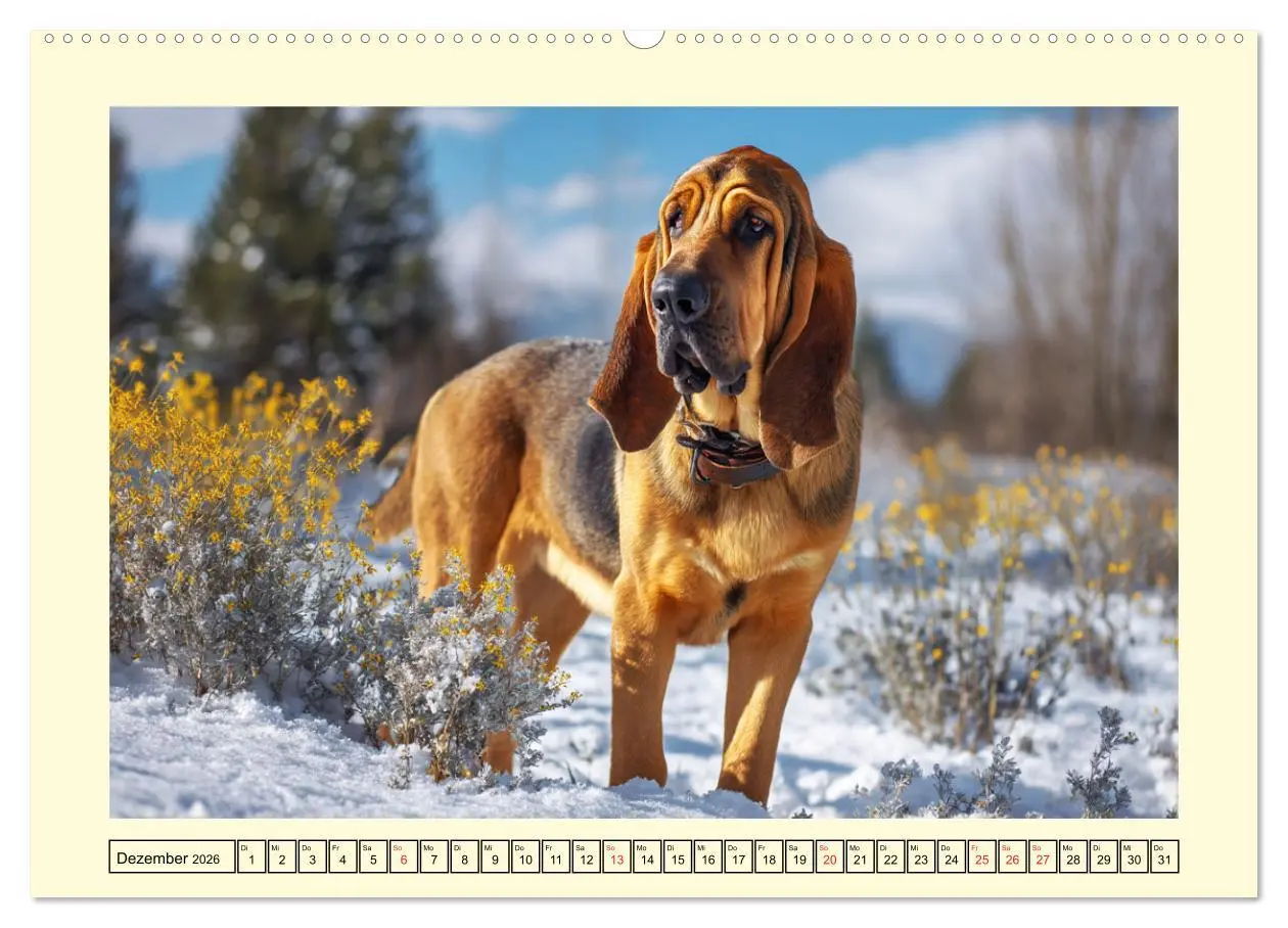 Bild: 9783457825129 | Bloodhound Momente. Zielstrebige Schnüffler mit treuer Seele...