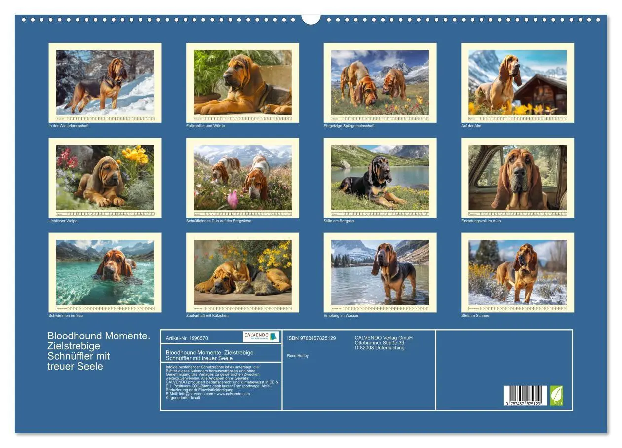 Bild: 9783457825129 | Bloodhound Momente. Zielstrebige Schnüffler mit treuer Seele...