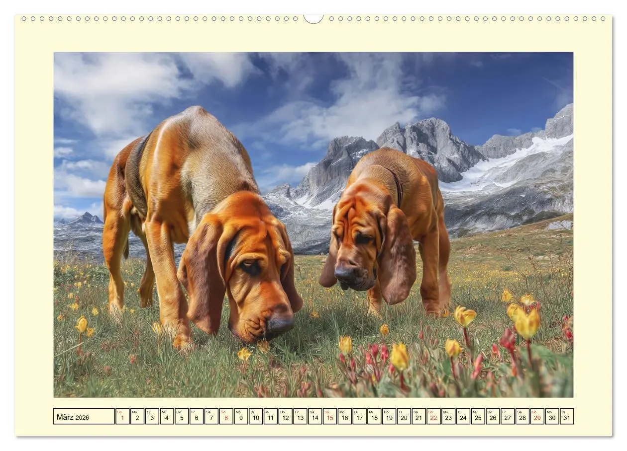 Bild: 9783457825129 | Bloodhound Momente. Zielstrebige Schnüffler mit treuer Seele...