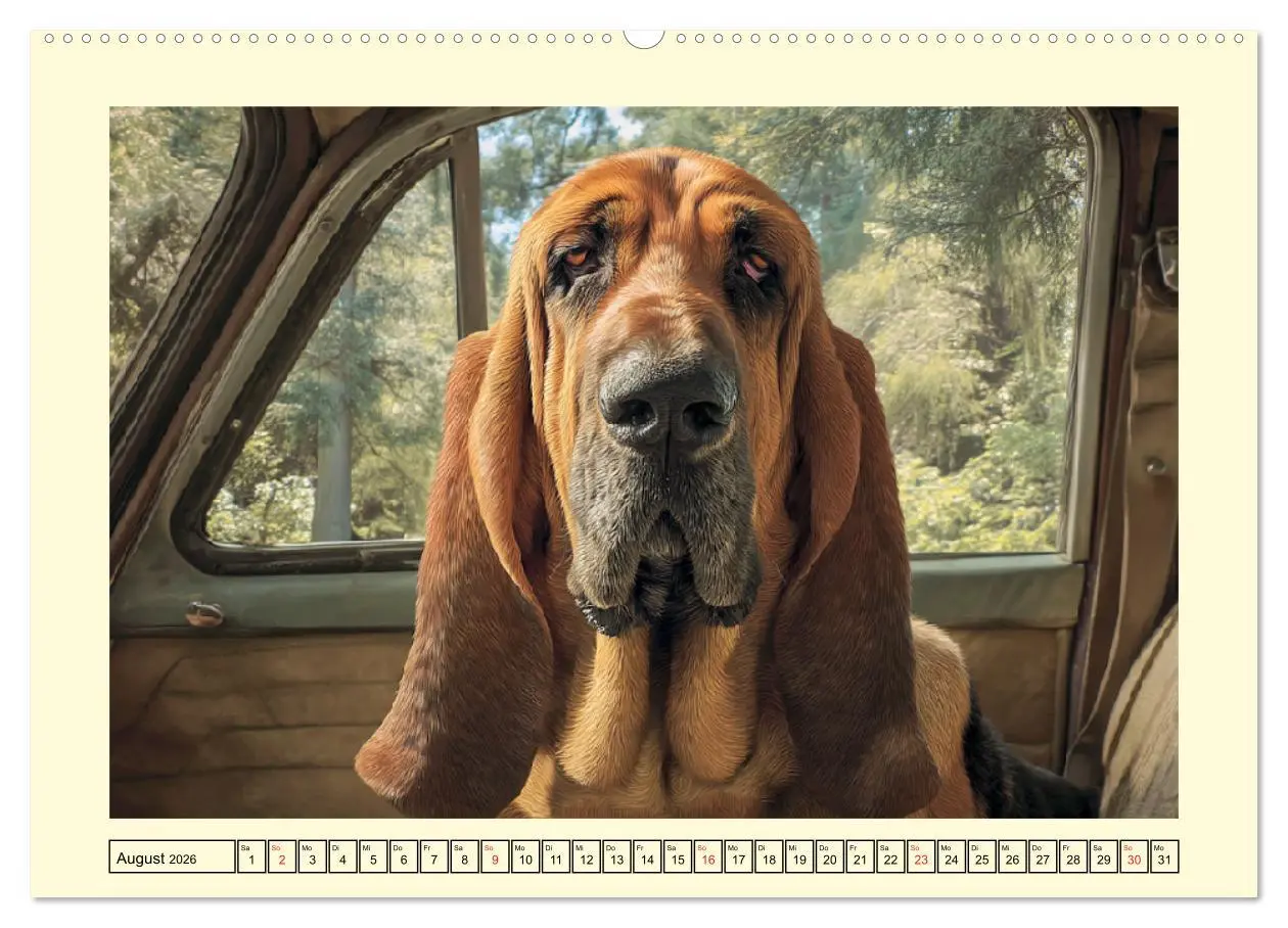 Bild: 9783457825129 | Bloodhound Momente. Zielstrebige Schnüffler mit treuer Seele...