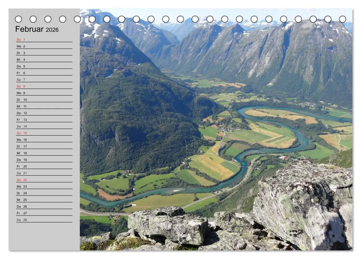 Bild: 9783457995129 | Norwegen. Im Land der Sagen, Mythen und Trolle (Tischkalender 2026...