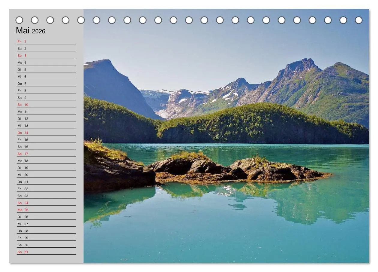 Bild: 9783457995129 | Norwegen. Im Land der Sagen, Mythen und Trolle (Tischkalender 2026...