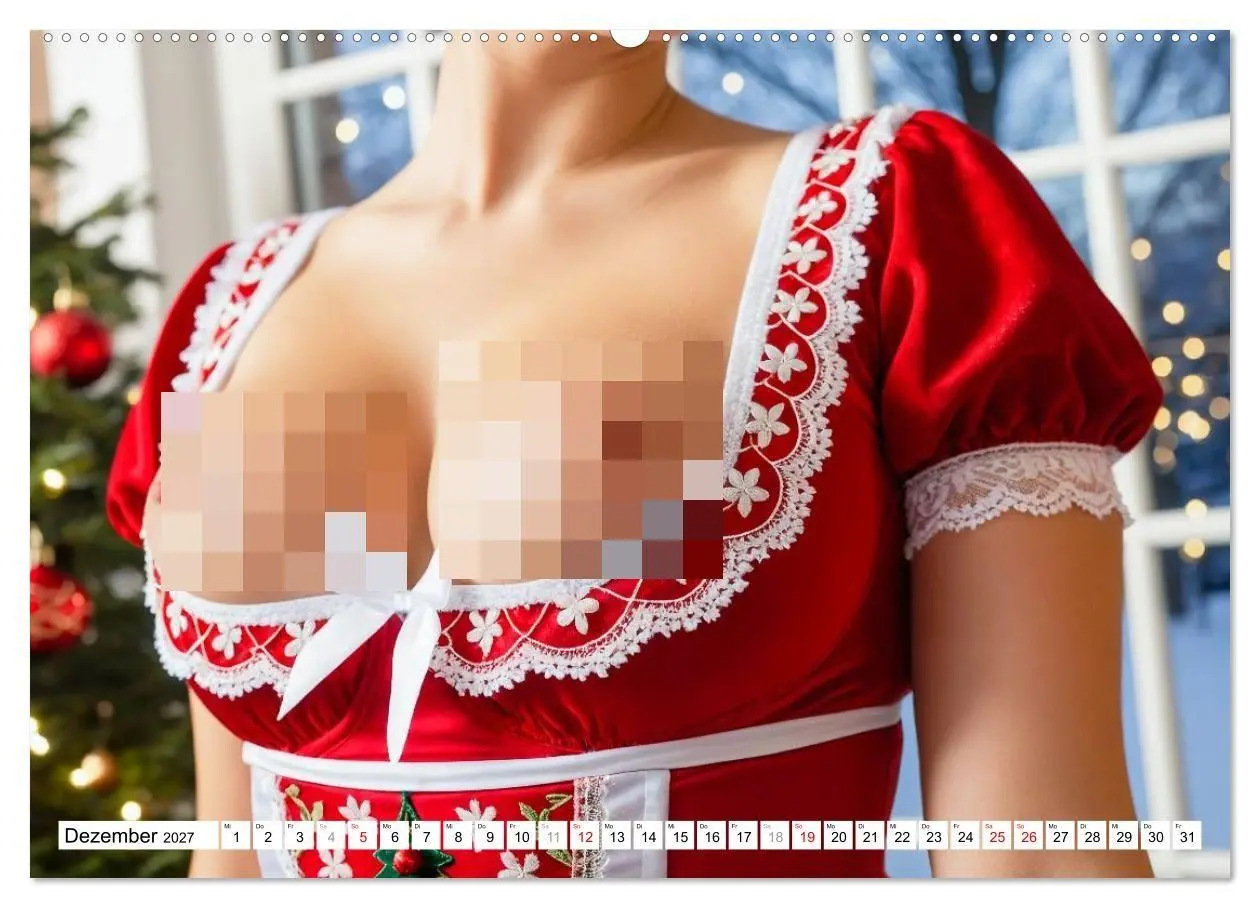 Bild: 9783516915129 | Holz vor der Hüttn - Frauen mit nackten Brüsten im Dirndl...