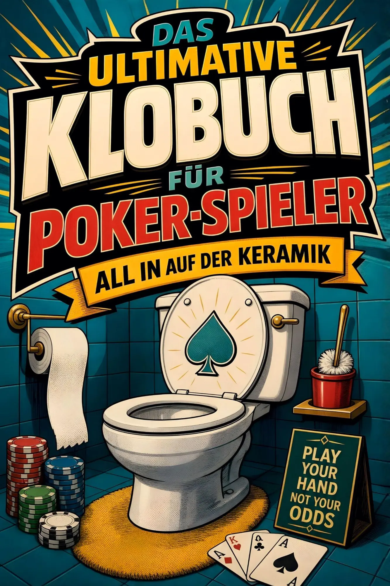 Cover: 9783696105129 | Das ultimative Klobuch für Poker-Spieler | All in auf der Keramik