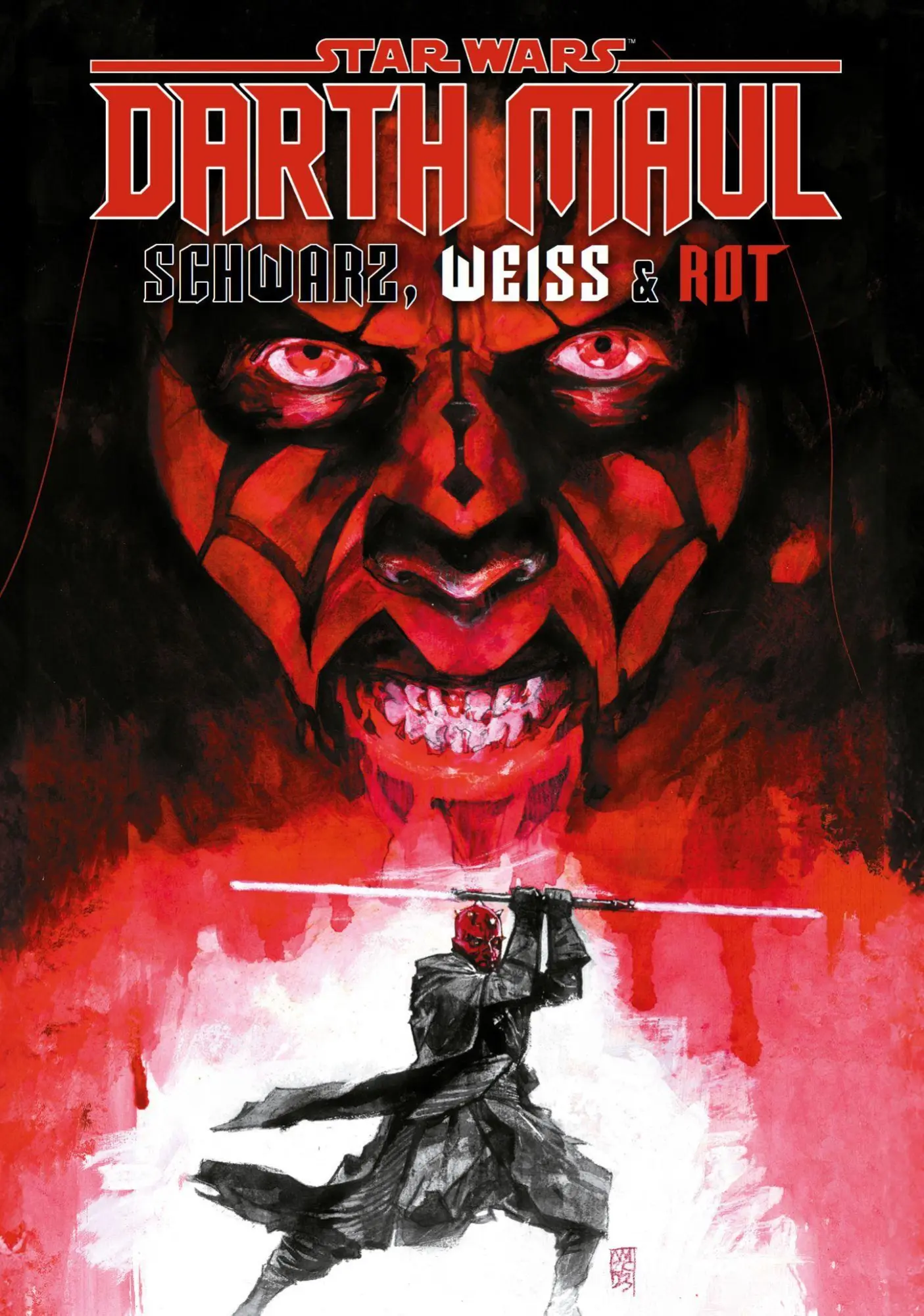 Cover: 9783741645129 | Star Wars Comics: Darth Maul - Schwarz, Weiß &amp; Rot Deluxe | Buch