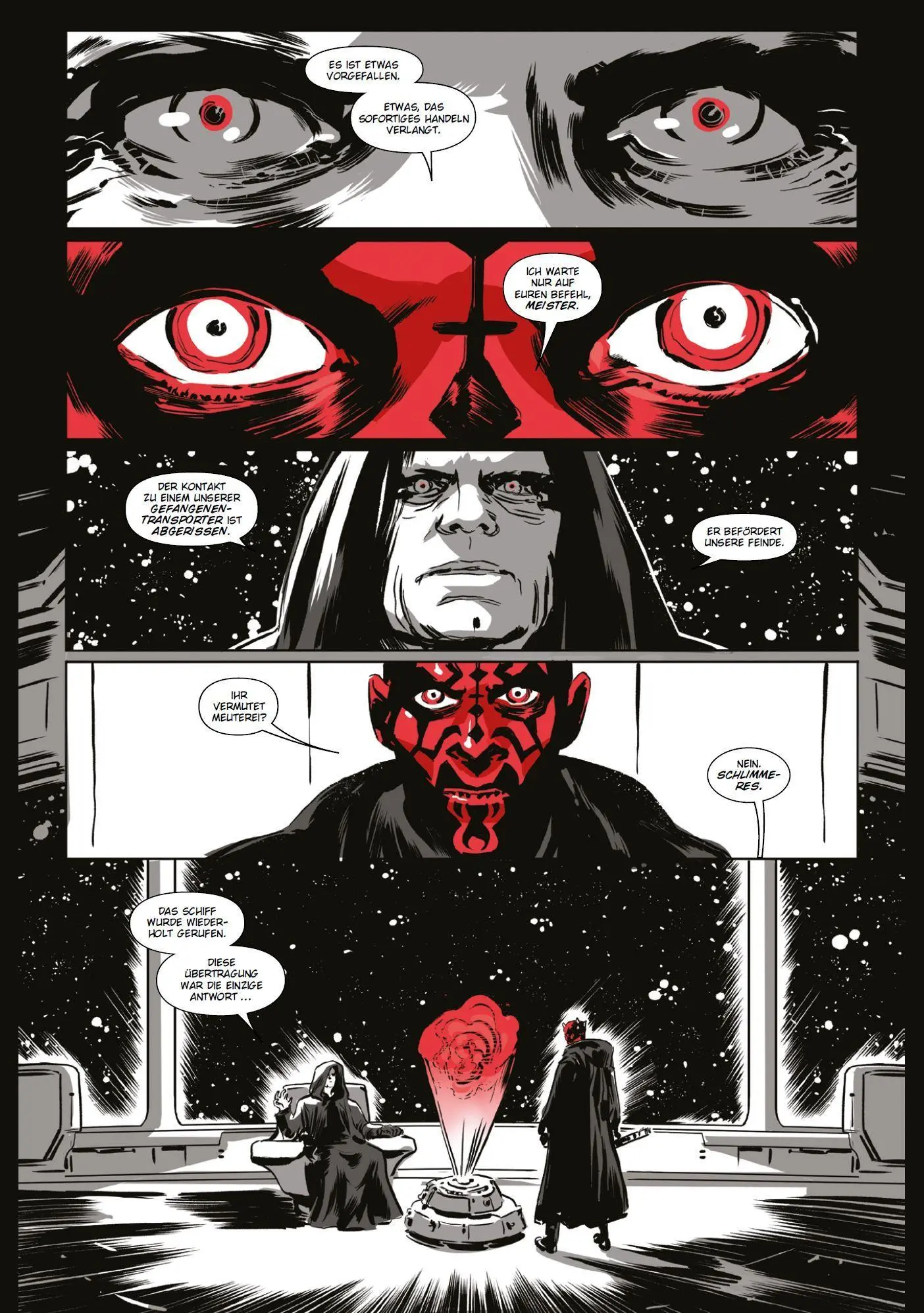 Bild: 9783741645129 | Star Wars Comics: Darth Maul - Schwarz, Weiß &amp; Rot Deluxe | Buch