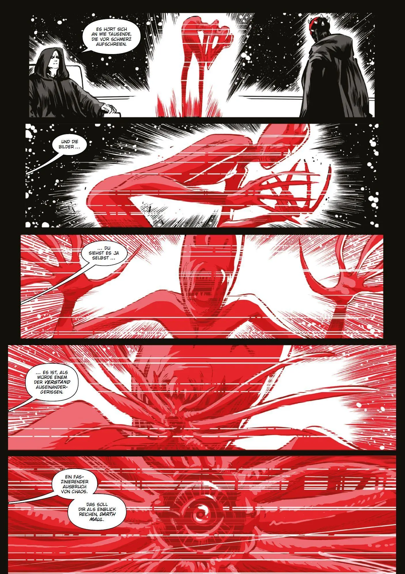 Bild: 9783741645129 | Star Wars Comics: Darth Maul - Schwarz, Weiß &amp; Rot Deluxe | Buch