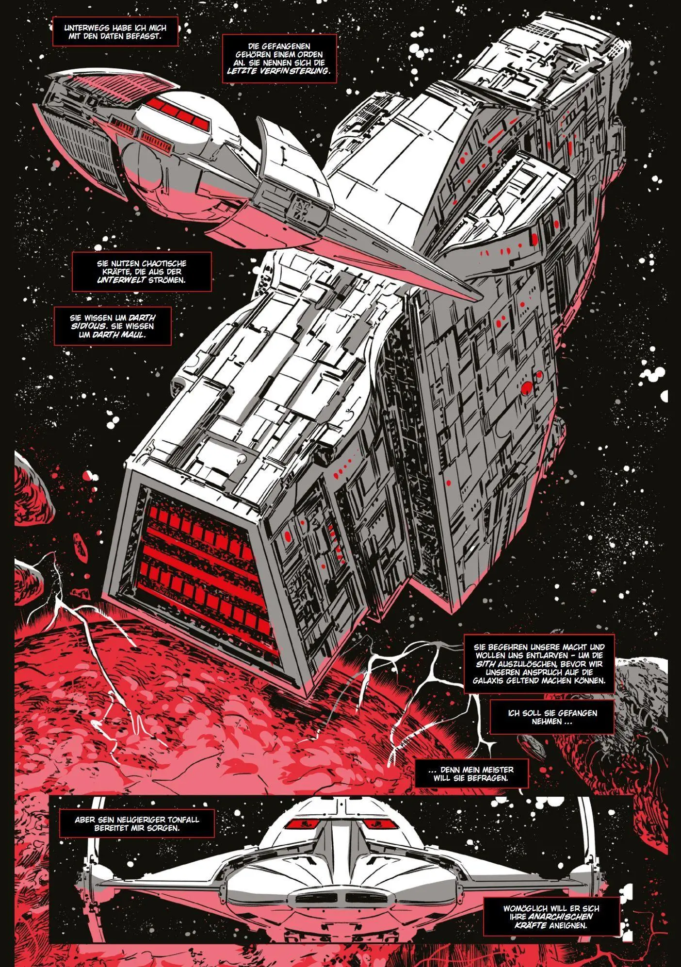 Bild: 9783741645129 | Star Wars Comics: Darth Maul - Schwarz, Weiß &amp; Rot Deluxe | Buch