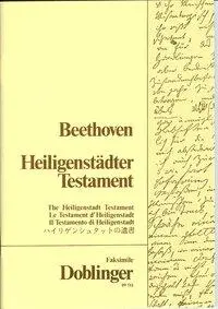Cover: 9783900035129 | Beethoven, L: Heiligenstädter Testament | Faksimile-Ausgabe | Buch