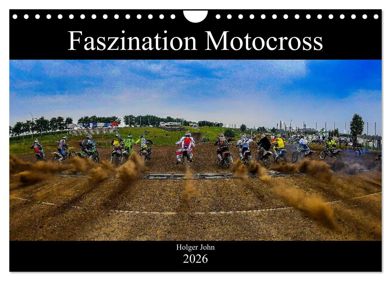 Cover: 9783457745229 | Blickpunkte Motocross (Wandkalender 2026 DIN A4 quer), CALVENDO...