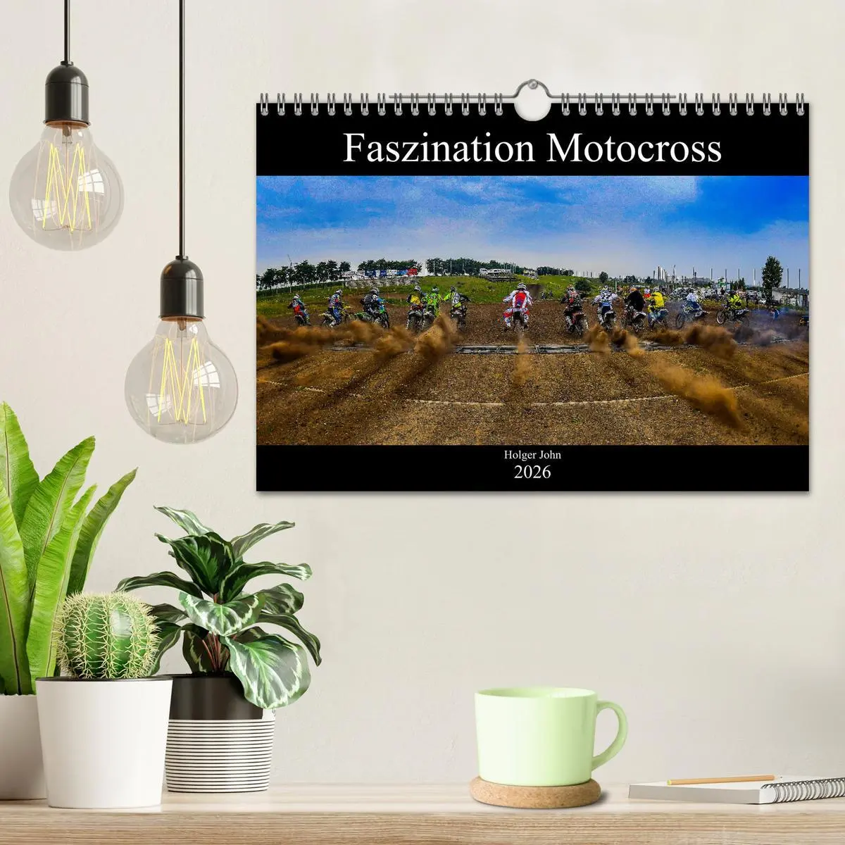 Bild: 9783457745229 | Blickpunkte Motocross (Wandkalender 2026 DIN A4 quer), CALVENDO...