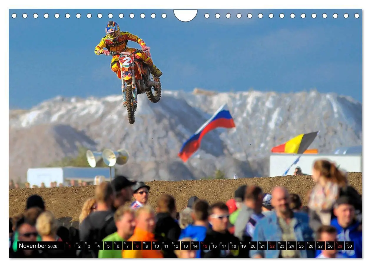 Bild: 9783457745229 | Blickpunkte Motocross (Wandkalender 2026 DIN A4 quer), CALVENDO...