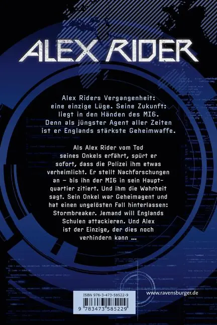 Bild: 9783473585229 | Alex Rider 01: Stormbreaker | Anthony Horowitz | Taschenbuch | 244 S.