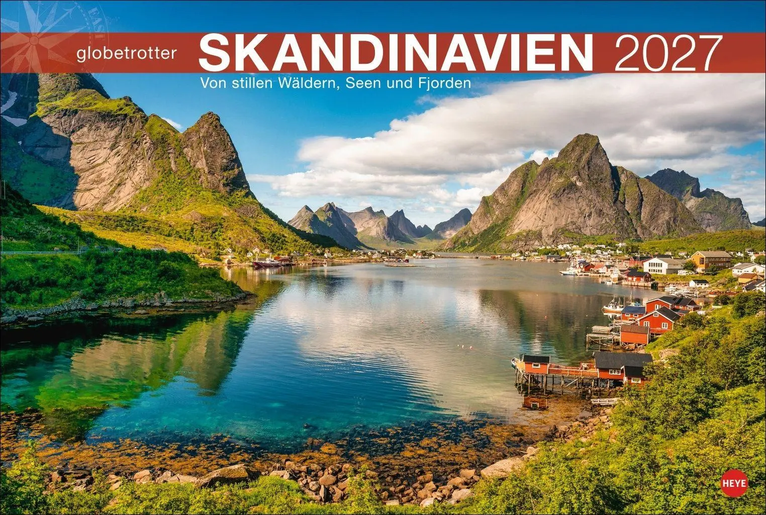 Cover: 9783756415229 | Skandinavien Globetrotter Kalender 2027 - Von stillen Wäldern, Seen...