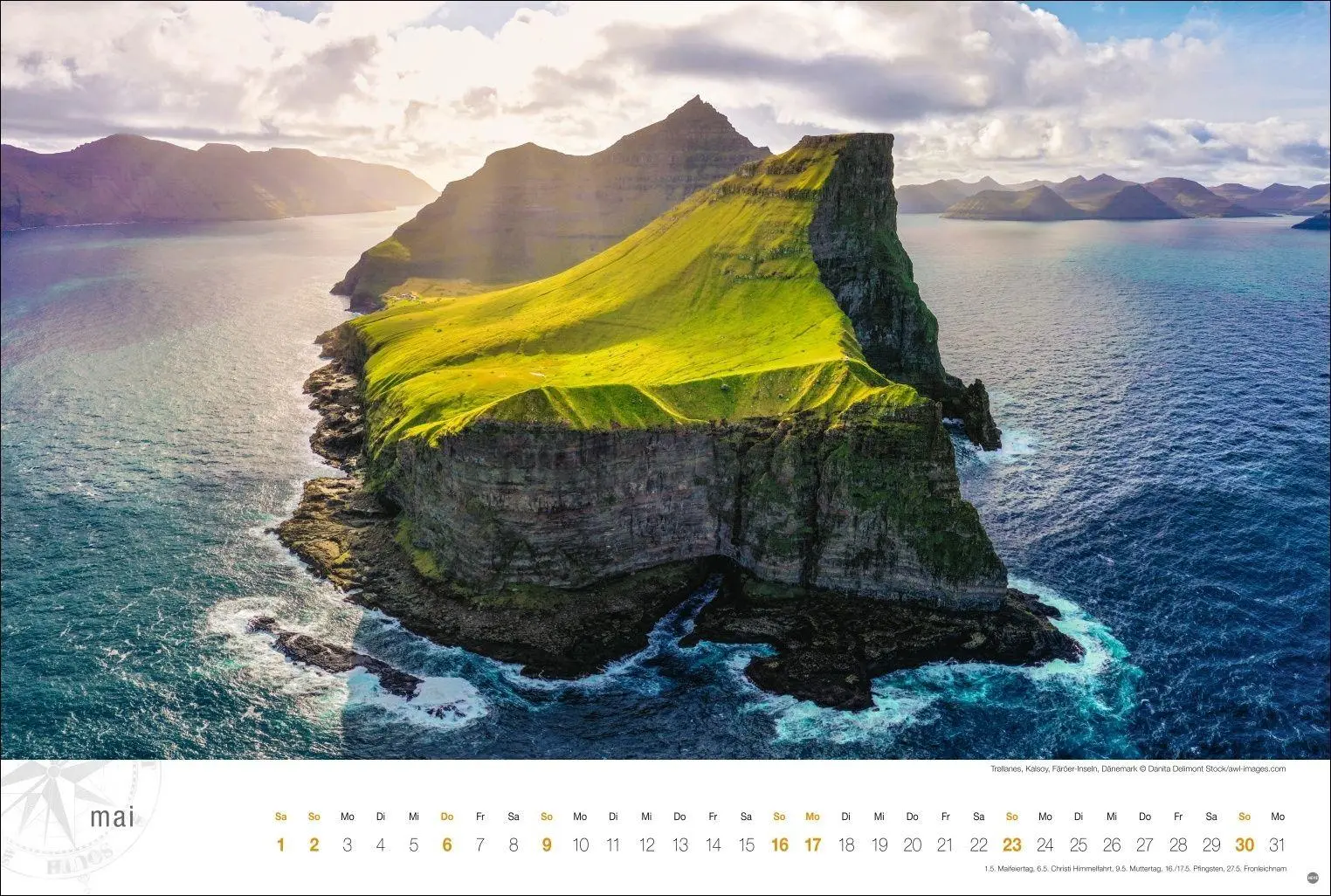 Bild: 9783756415229 | Skandinavien Globetrotter Kalender 2027 - Von stillen Wäldern, Seen...