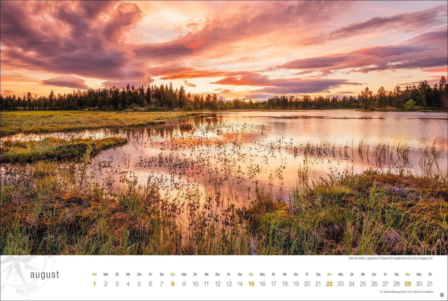 Bild: 9783756415229 | Skandinavien Globetrotter Kalender 2027 - Von stillen Wäldern, Seen...
