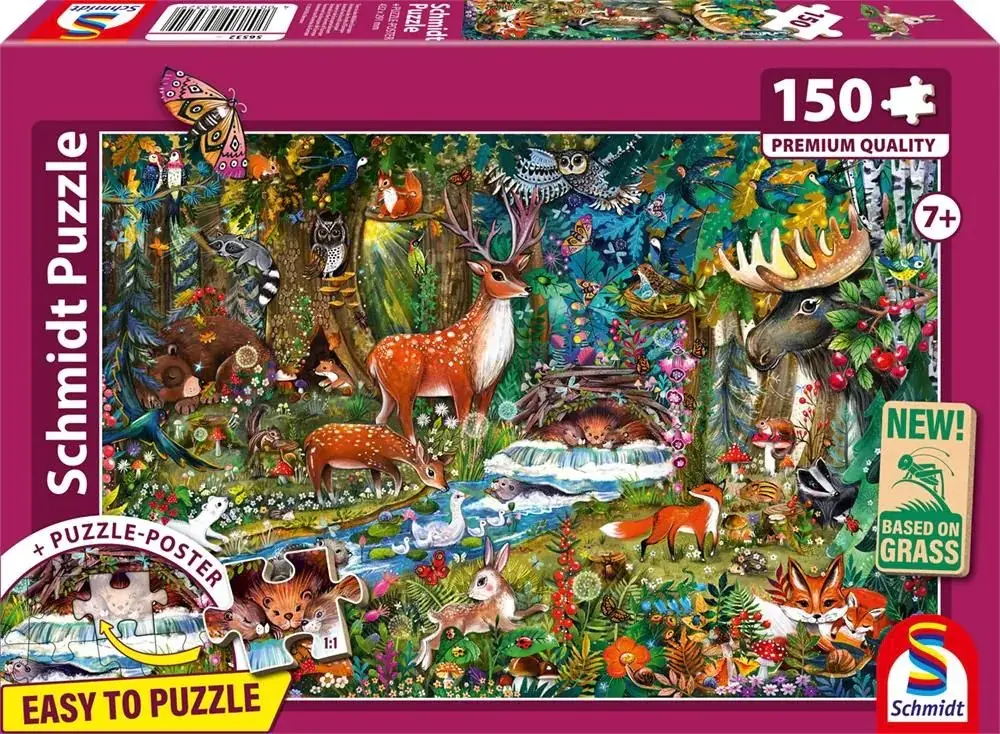 Cover: 4001504565329 | Tiere in den Wäldern Europas | Mehrteiliges Produkt | Deutsch | 2025