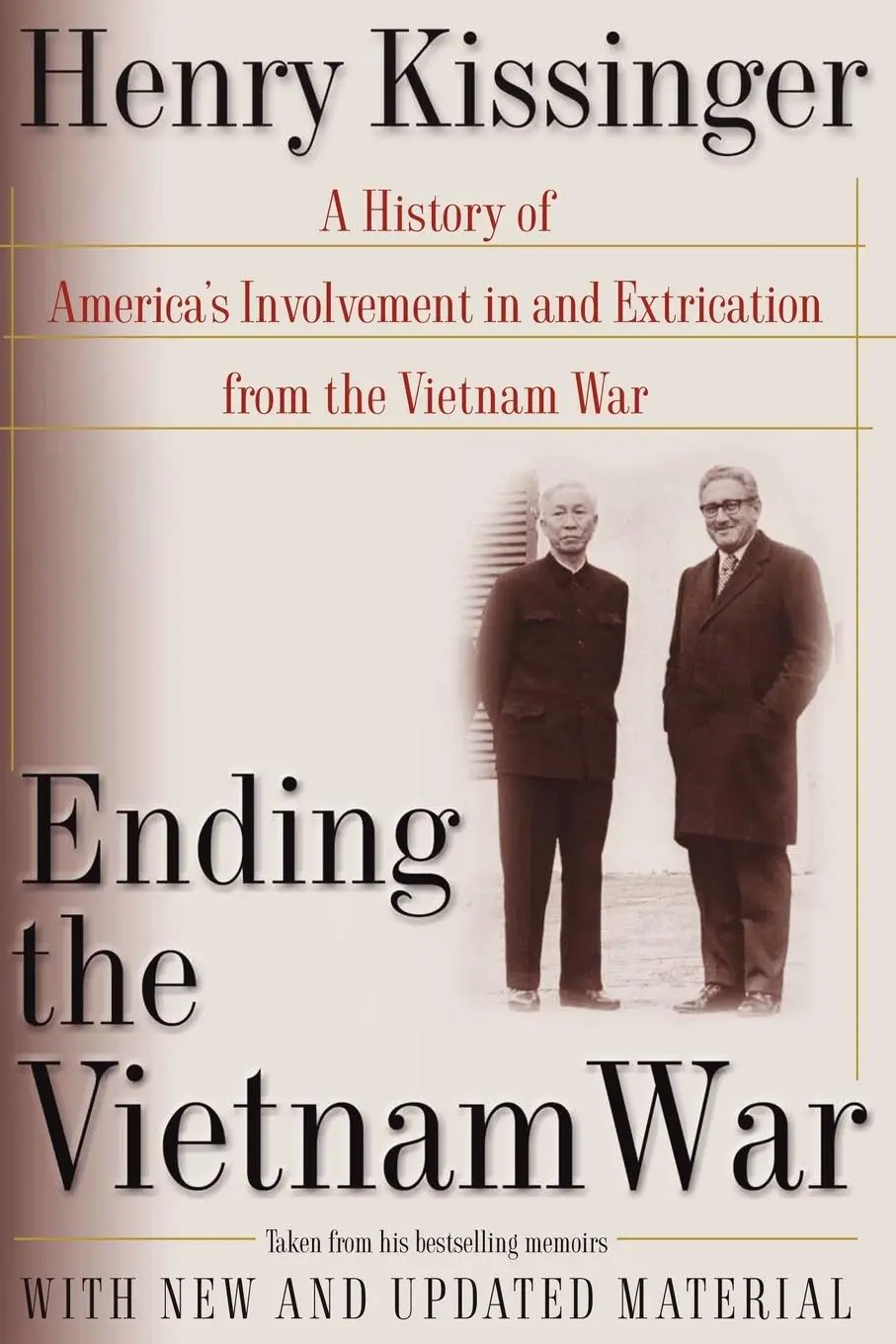 Cover: 9780743215329 | Ending the Vietnam War | Henry A. Kissinger | Taschenbuch | Englisch