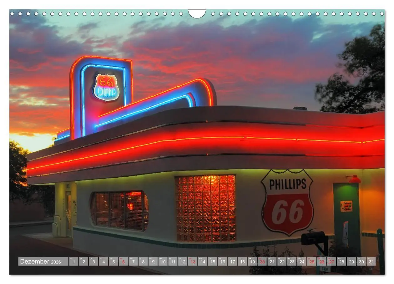 Bild: 9783457735329 | American Diner - es gibt sie noch (Wandkalender 2026 DIN A3 quer),...