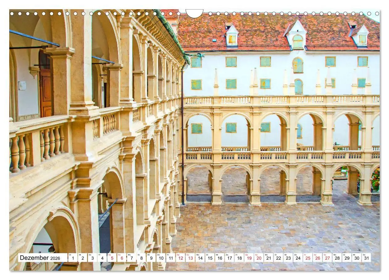 Bild: 9783457805329 | Graz - eine Stadt mit Flair (Wandkalender 2026 DIN A3 quer),...
