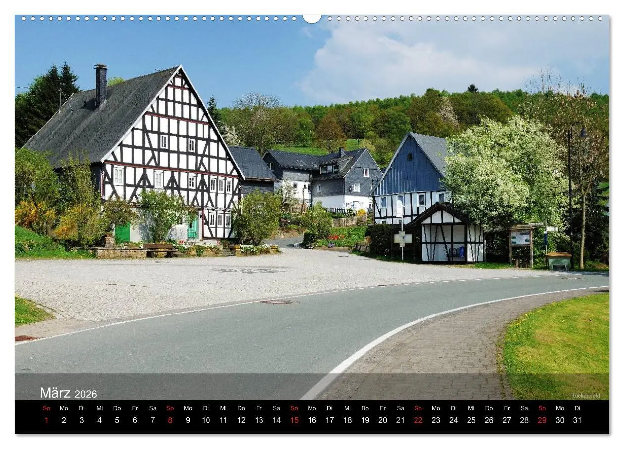Bild: 9783516065329 | Kreis Siegen-Wittgenstein (Wandkalender 2026 DIN A2 quer), CALVENDO...