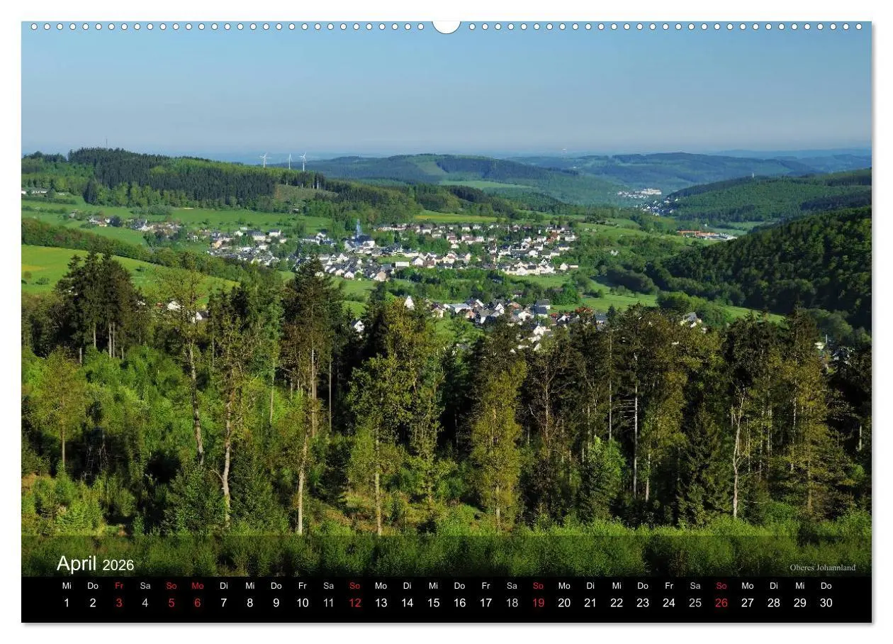 Bild: 9783516065329 | Kreis Siegen-Wittgenstein (Wandkalender 2026 DIN A2 quer), CALVENDO...
