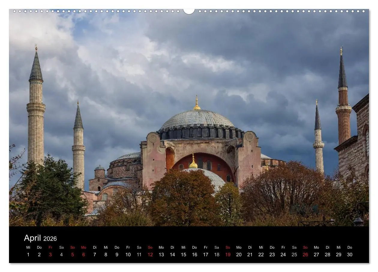 Bild: 9783516135329 | Unterwegs in Istanbul (hochwertiger Premium Wandkalender 2026 DIN...