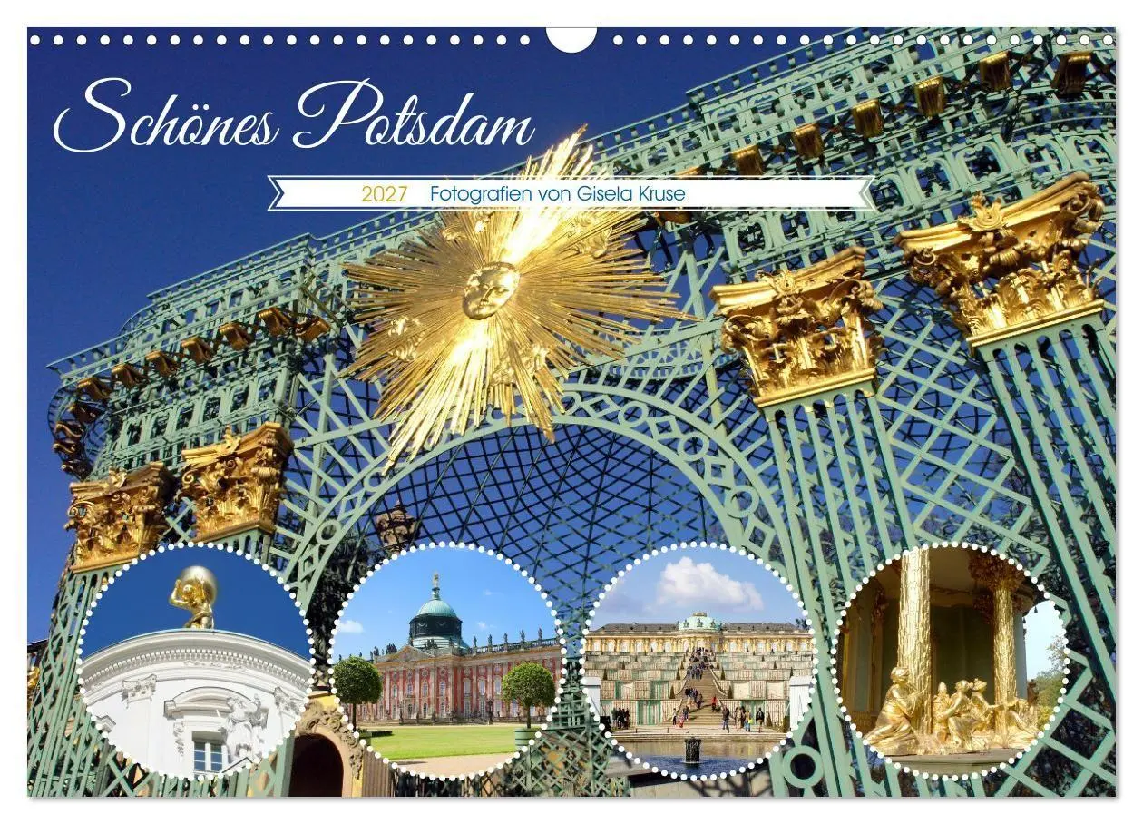 Cover: 9783569395329 | Schönes Potsdam (Wandkalender 2027 DIN A3 quer), CALVENDO...
