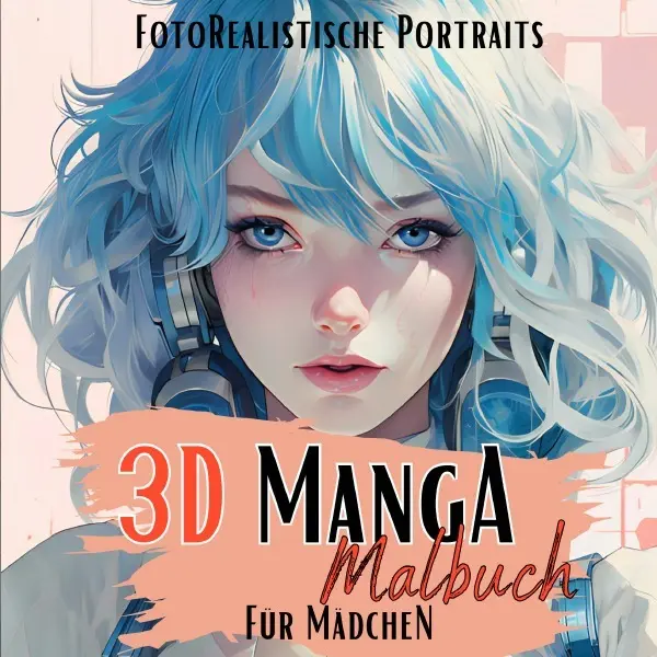 Cover: 9783757565329 | 3D Manga Malbuch für Mädchen | Lucy´s Manga Malbücher | Taschenbuch