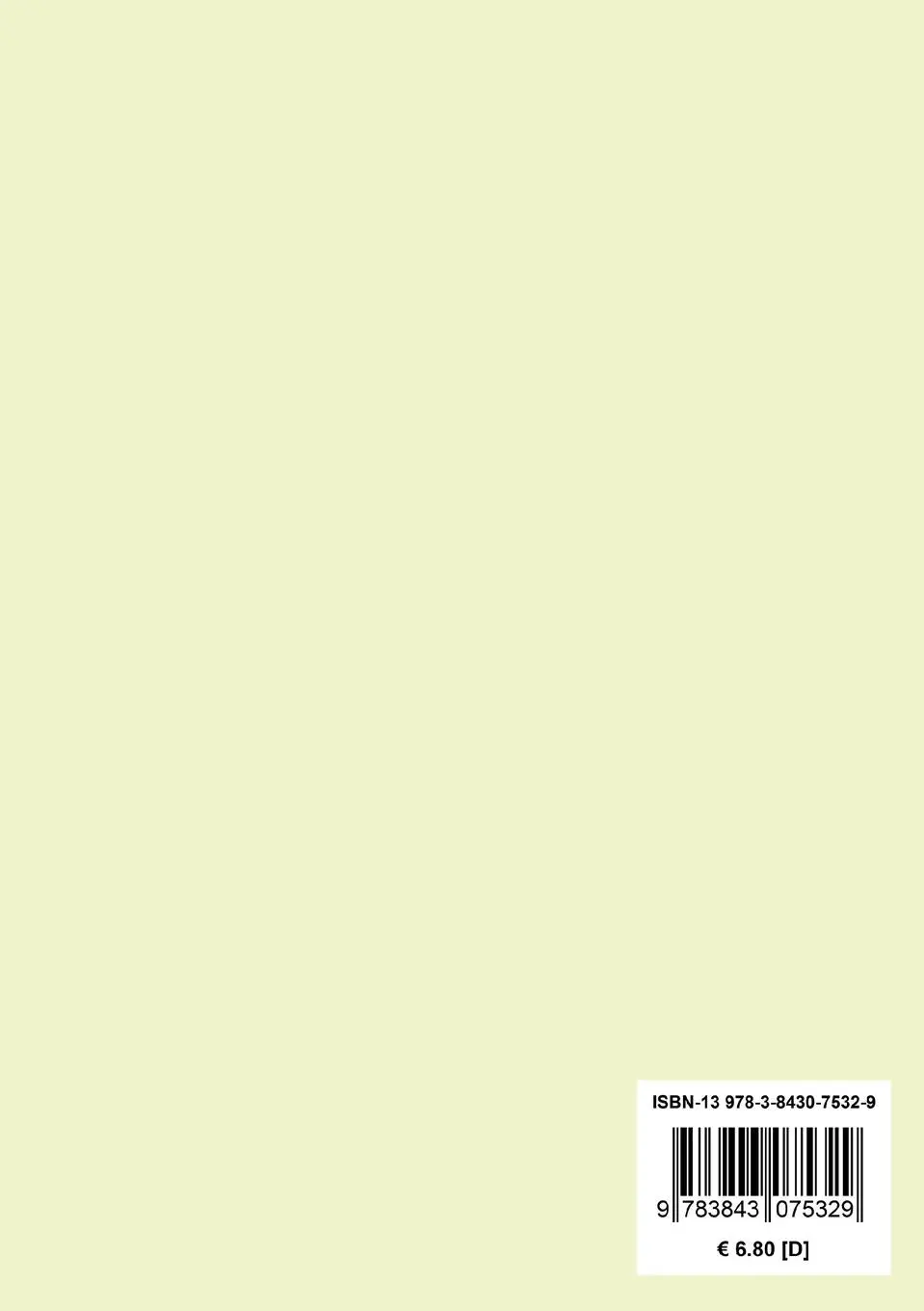 Rückseite: 9783843075329 | Selbstbiographie | Franz Grillparzer | Taschenbuch | 148 S. | Deutsch
