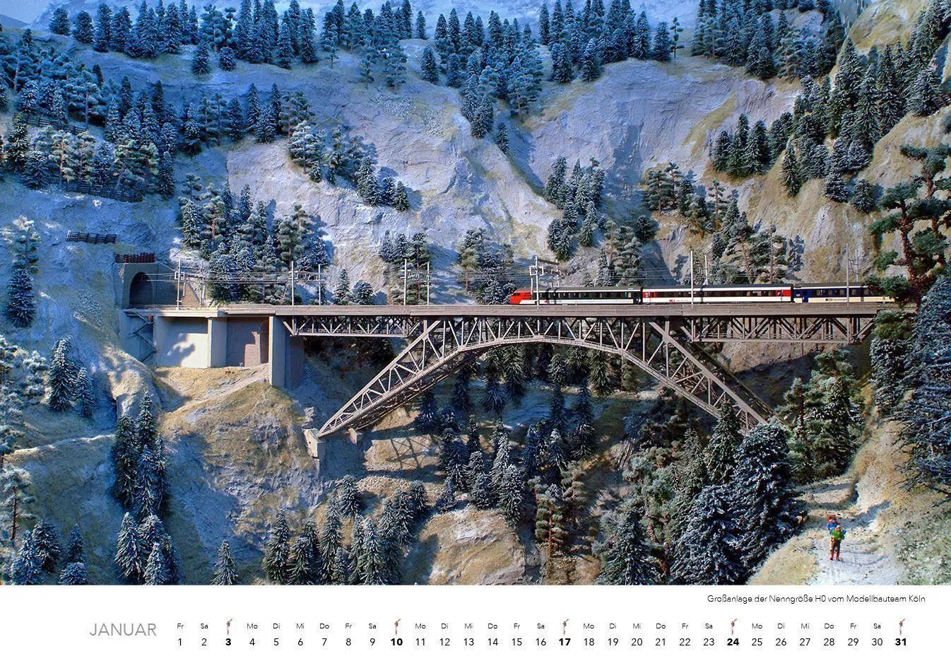 Bild: 9783960585329 | Traumanlagen von Modellbahnprofis Kalender 2027 | Kalender | 14 S.