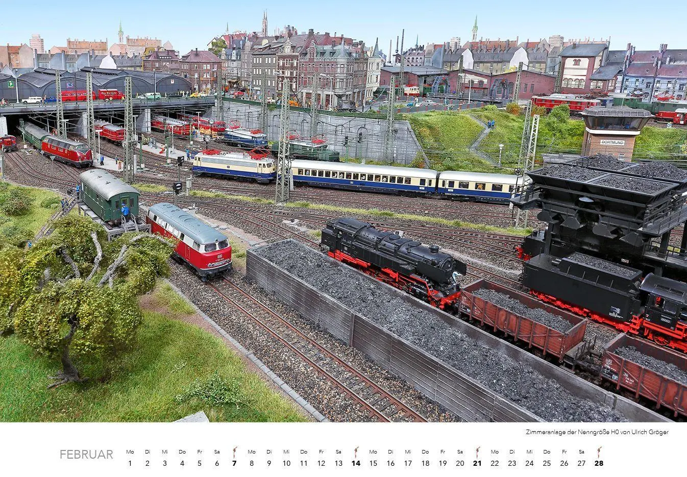 Bild: 9783960585329 | Traumanlagen von Modellbahnprofis Kalender 2027 | Kalender | 14 S.