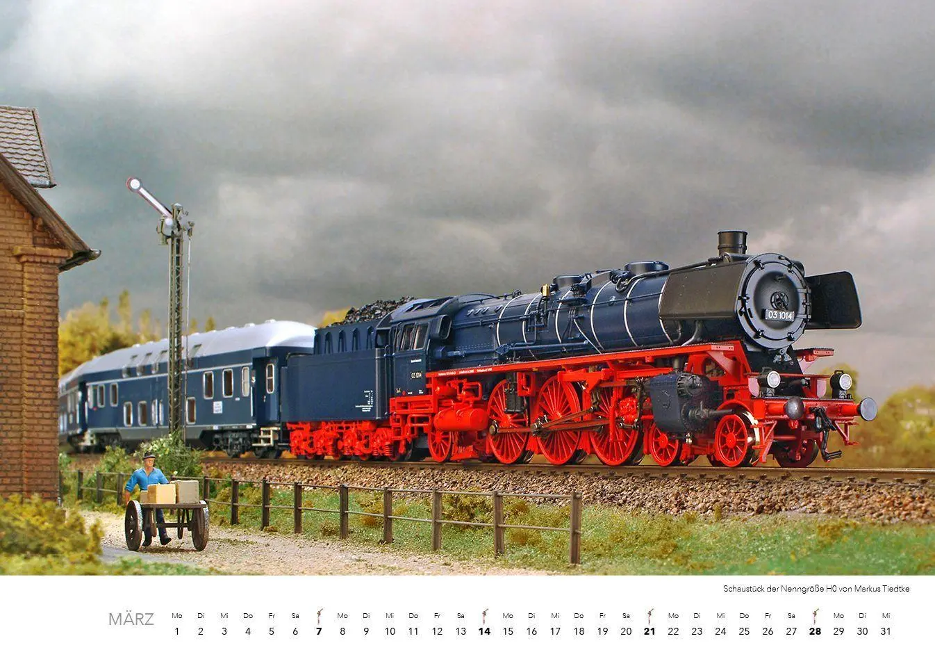 Bild: 9783960585329 | Traumanlagen von Modellbahnprofis Kalender 2027 | Kalender | 14 S.