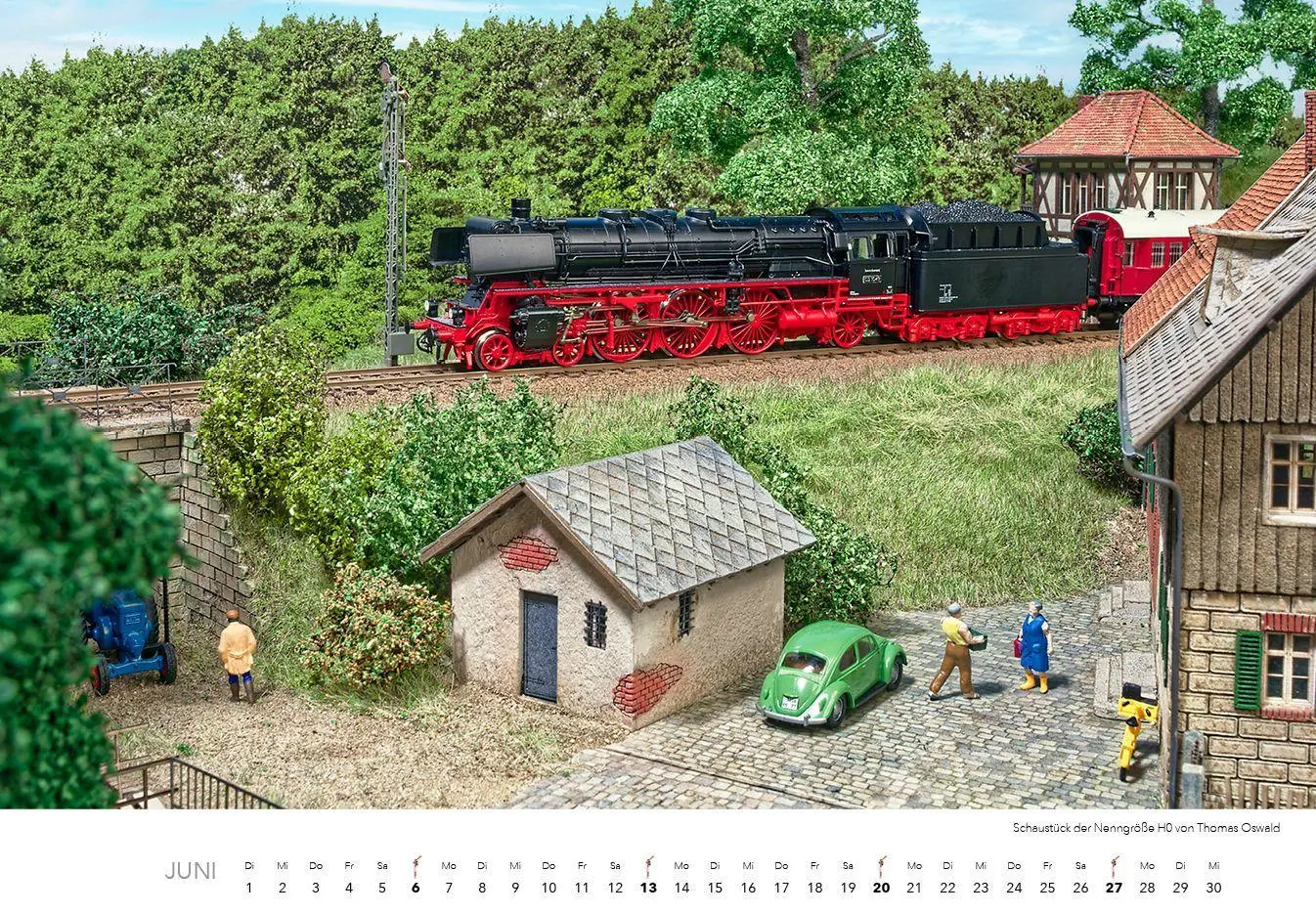 Bild: 9783960585329 | Traumanlagen von Modellbahnprofis Kalender 2027 | Kalender | 14 S.