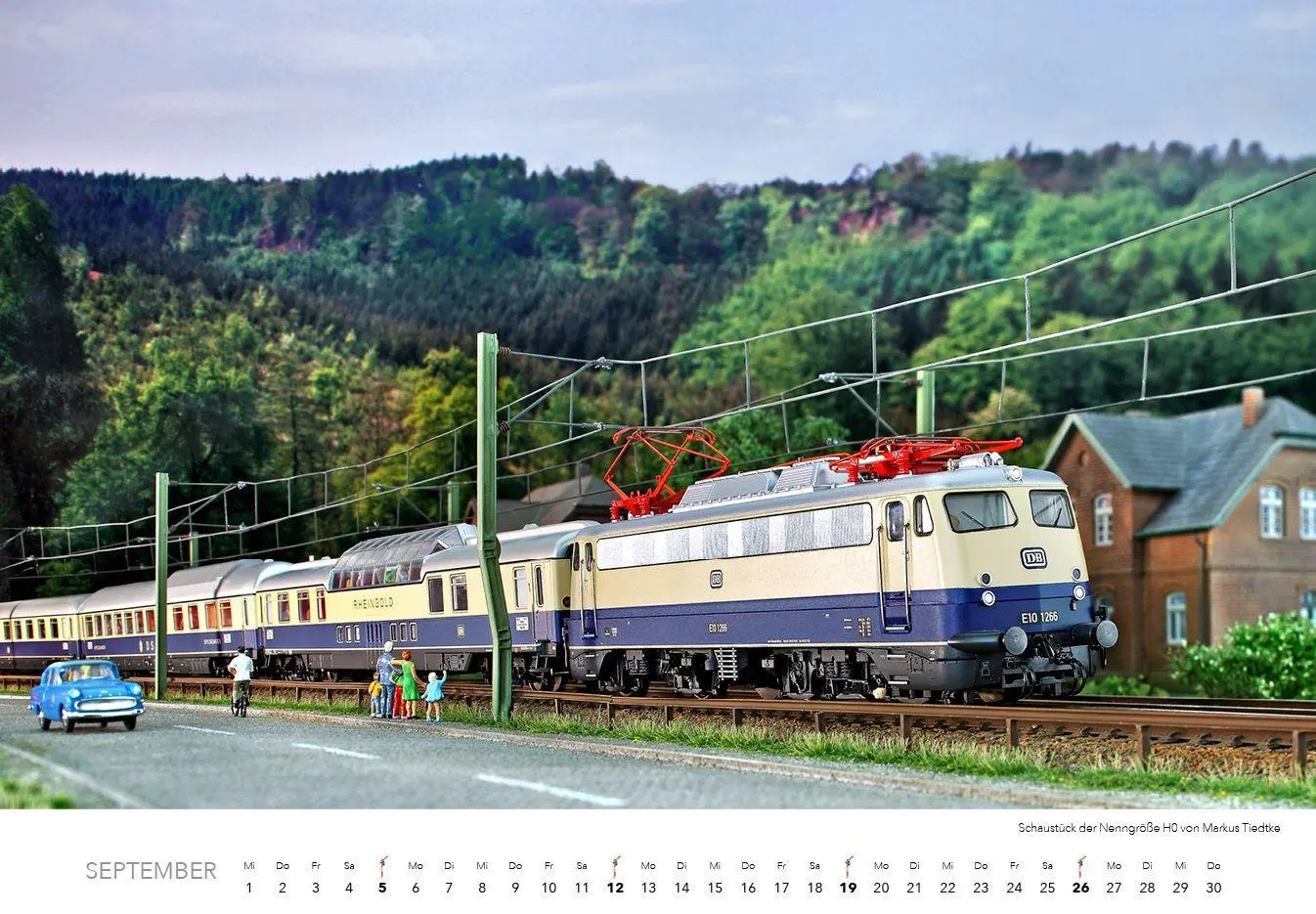 Bild: 9783960585329 | Traumanlagen von Modellbahnprofis Kalender 2027 | Kalender | 14 S.