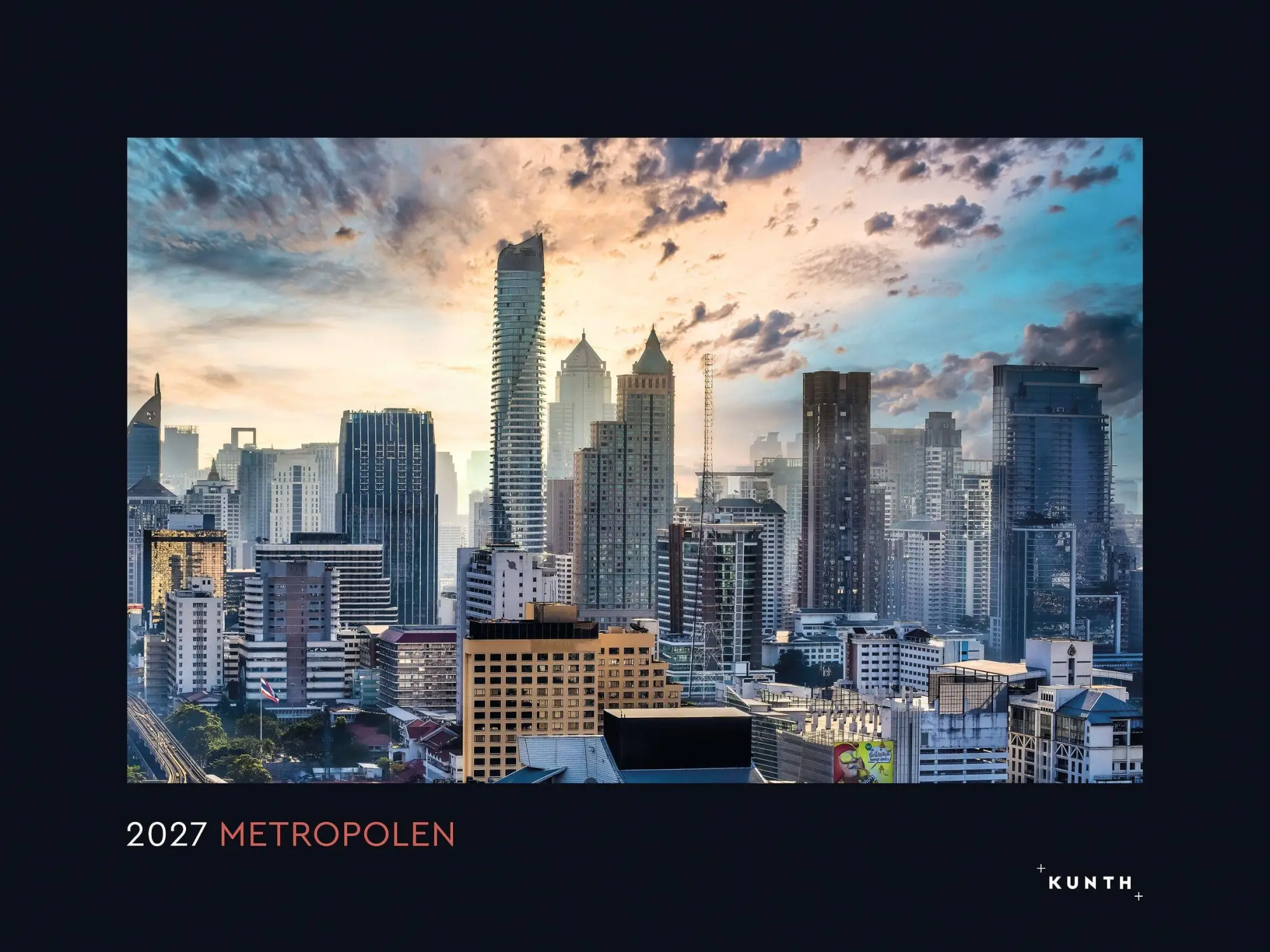 Cover: 9783965915329 | Metropolen - KUNTH Wandkalender 2027 | Kalender | 14 S. | Deutsch