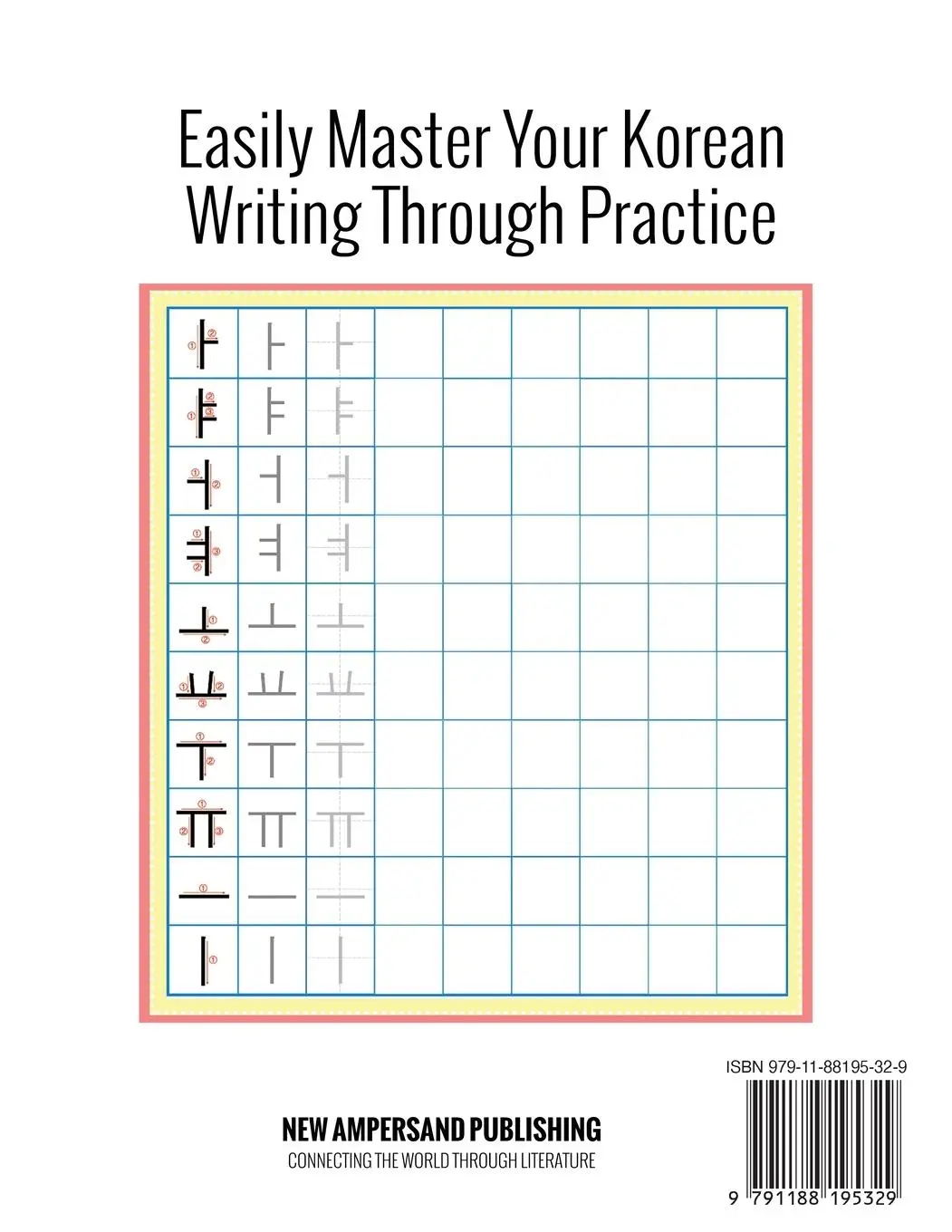 Rückseite: 9791188195329 | Easy Learning Fundamental Korean Writing Practice Book | Fandom Media