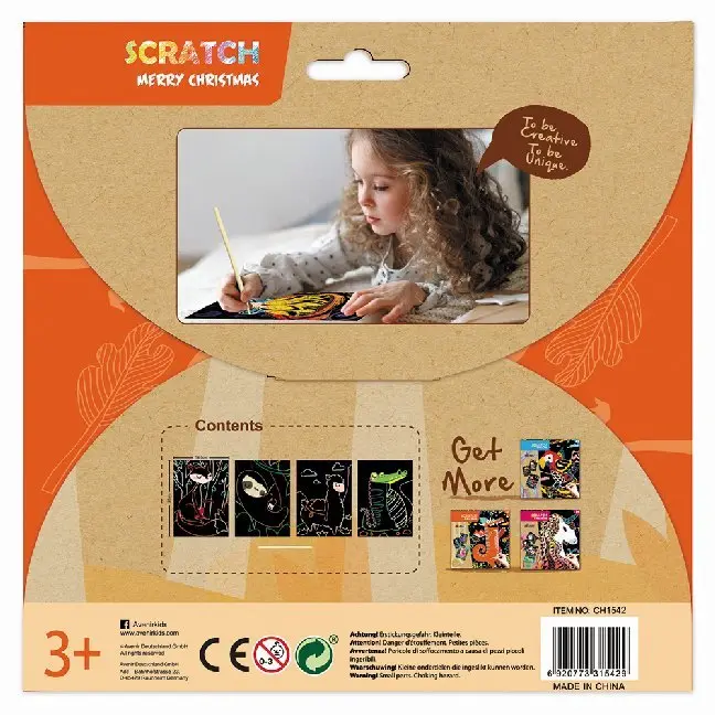 Bild: 6920773315429 | Scratch Magic Animals | In Pappkarton | 6301542 | Deutsch | 2019