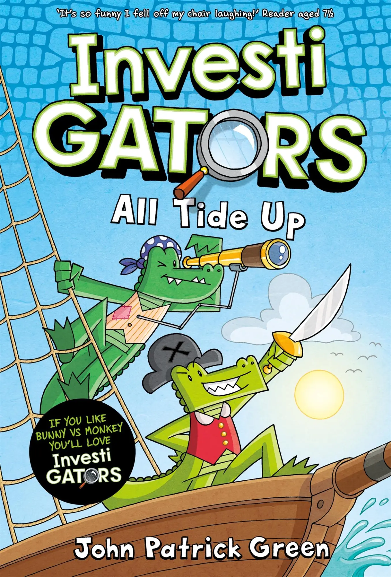 Cover: 9781035015429 | InvestiGators | All Tide Up : A Laugh-Out-Loud Comic Book Adventure!