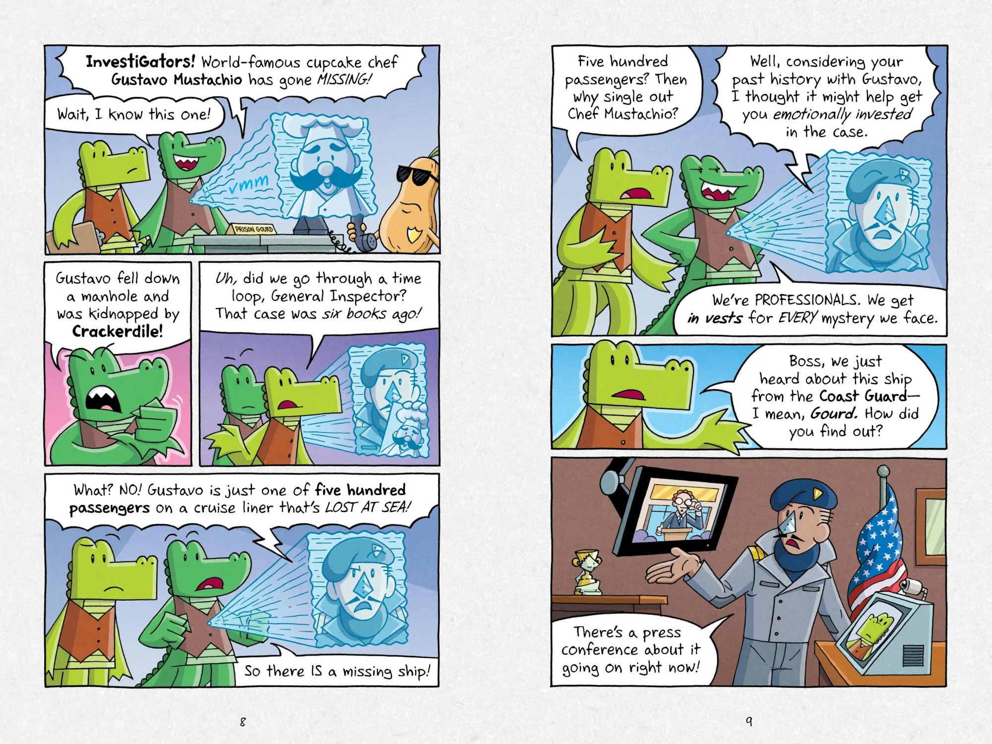 Bild: 9781035015429 | InvestiGators: All Tide Up | A Laugh-Out-Loud Comic Book Adventure!