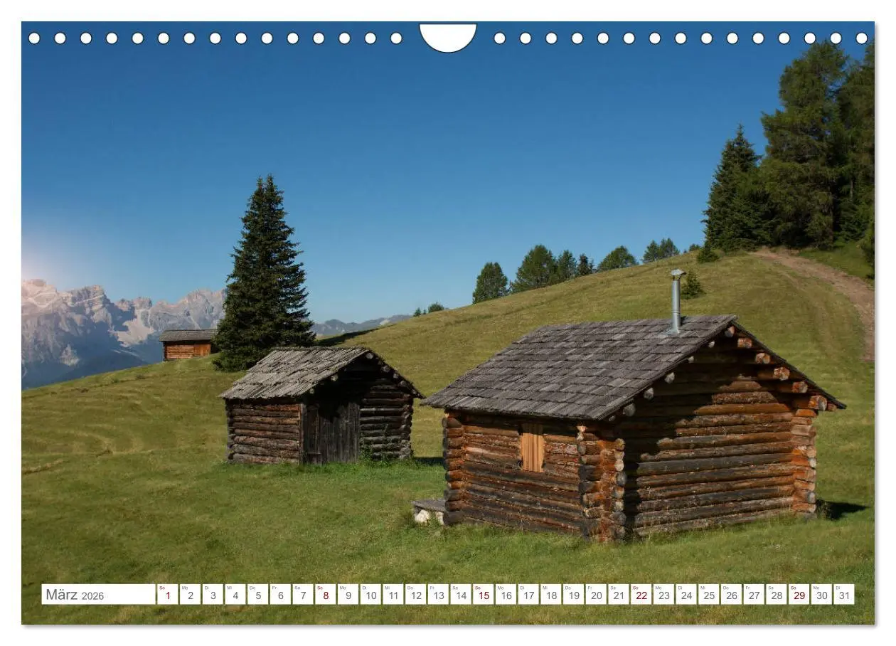 Bild: 9783457895429 | Typisch Südtirol (Wandkalender 2026 DIN A4 quer), CALVENDO...