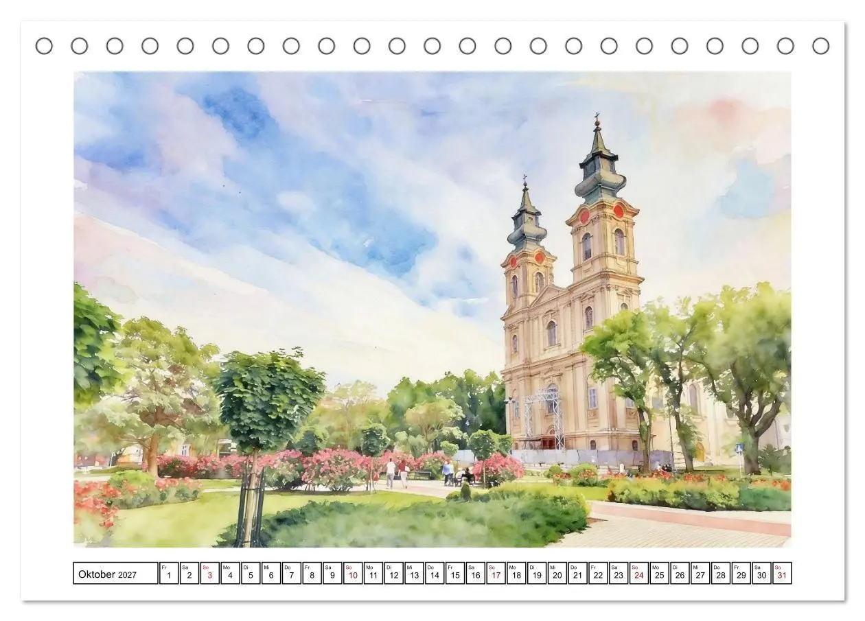 Bild: 9783516815429 | Abwechslungsreiches Serbien (Tischkalender 2027 DIN A5 quer),...