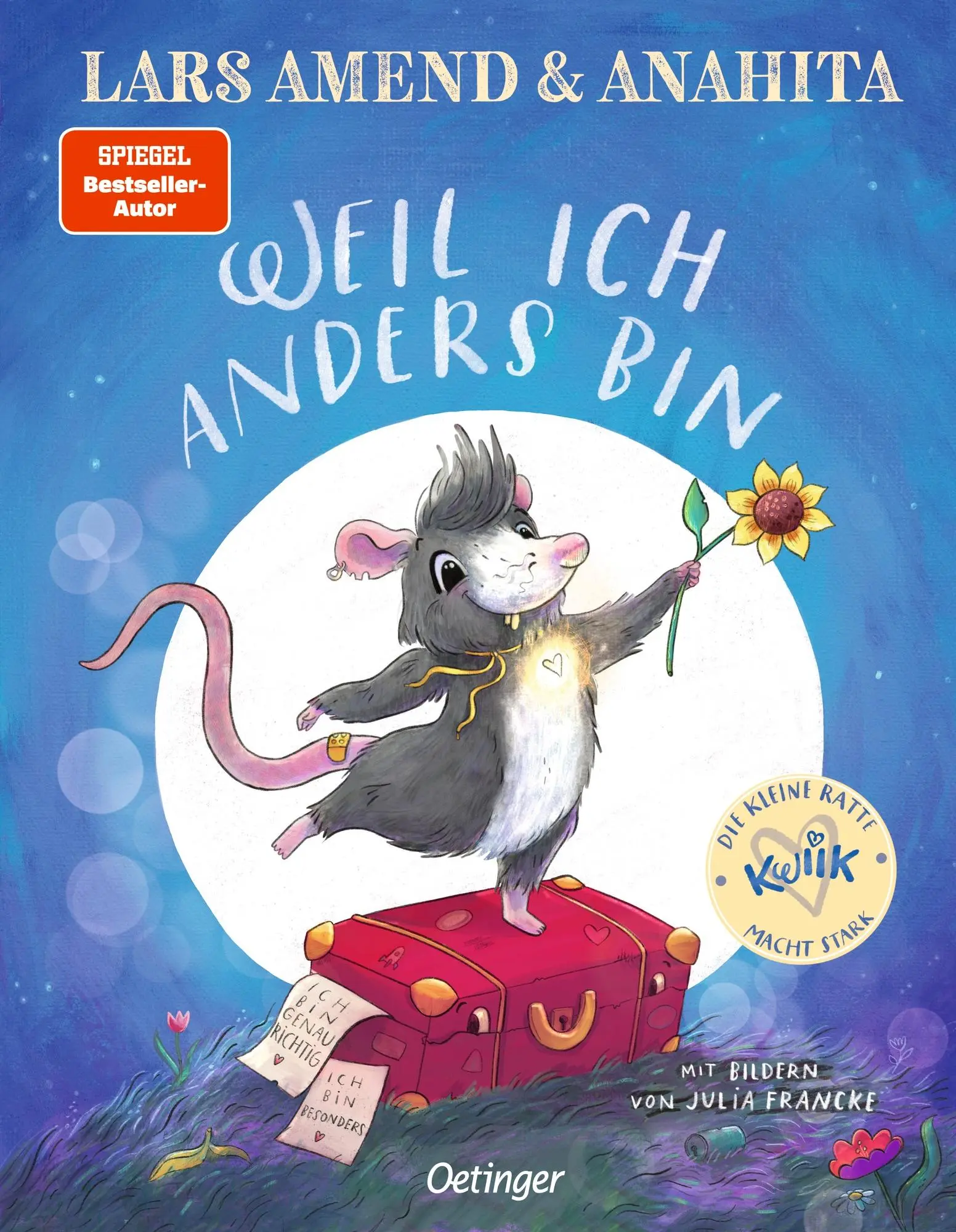 Cover: 9783751205429 | Die kleine Ratte Kwiik. Weil ich anders bin | Lars Amend (u. a.)